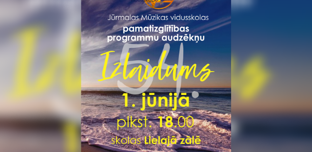 Pamatizglītības programmu audzēkņu 54. izlaidums!
