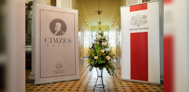 Kultūras ministrijas apbalvošanas un Cimzes balvas pasniegšanas ceremonija