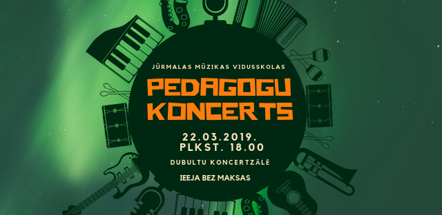 Aicinām uz pedagogu koncertu!