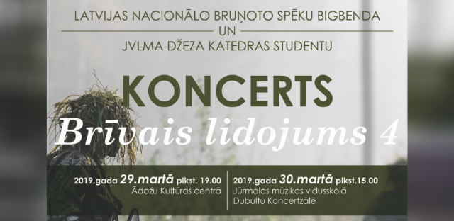 NBS BIGBENDA KONCERTS "BRĪVAIS LIDOJUMS 4"