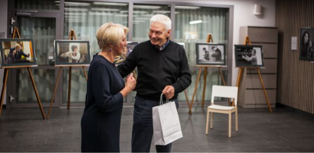 Ojāra Griķa foto izstādes atklāšana "Dzīve mūzikā. Vērojums"