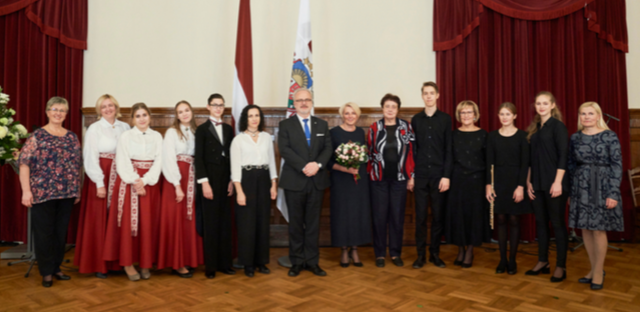 Viesošanās Rīgas pilī 4. oktobrī
