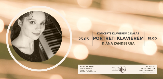 Pianistes Diānas Zandbergas portretu galerija / ATCELTS