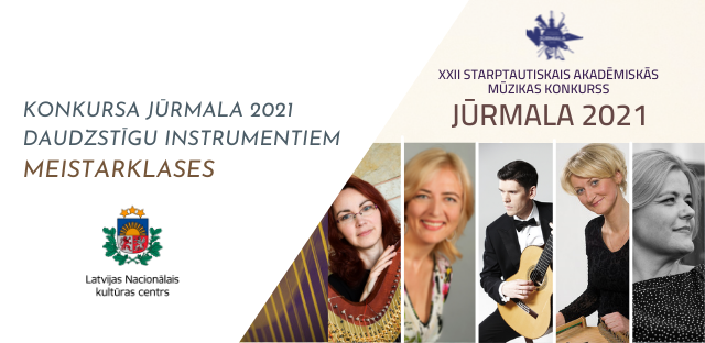 Meistarklases konkursa Jūrmala 2021 dalībniekiem