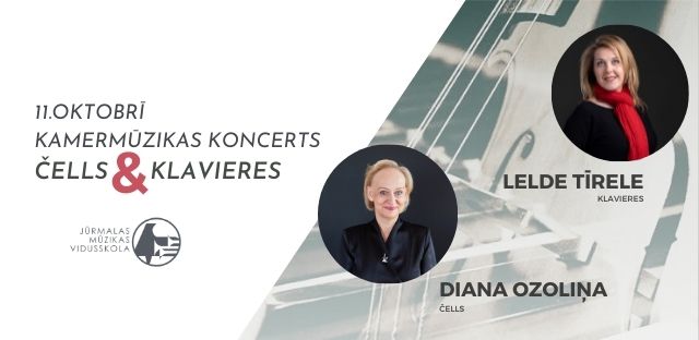 Kamermūzikas koncerts - čells & klavieres